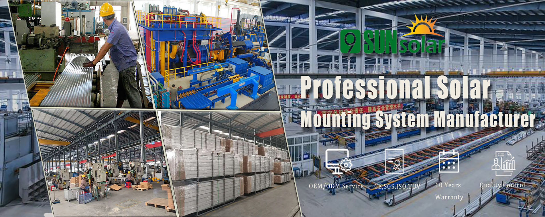 Fábrica de soportes solares