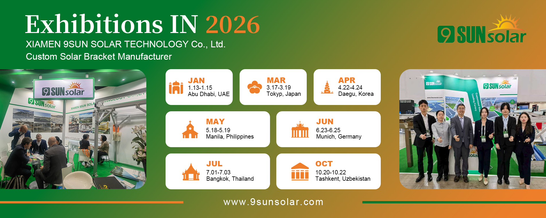 Exposición solar 9Sun