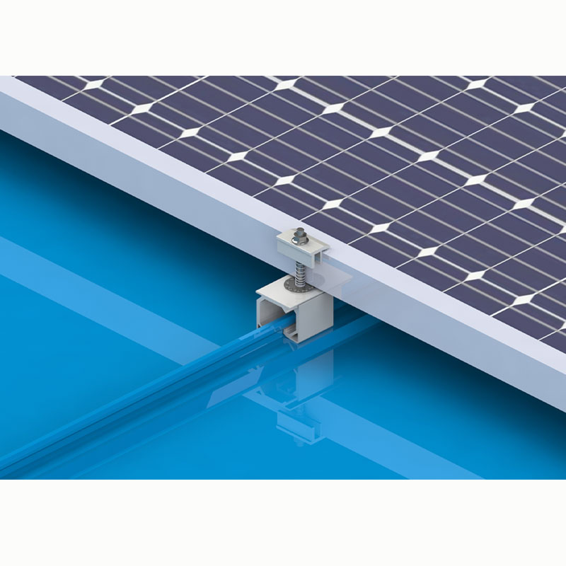 metal roof solar clamp mount