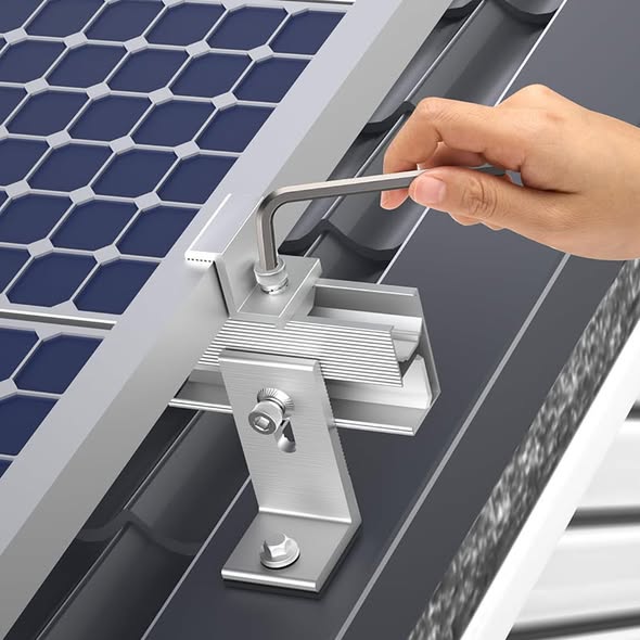 Sistema de rieles solares para techos + patas en forma de L: La opción inteligente para los instaladores de 2026.